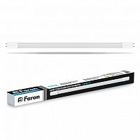 Лампа светодиодная Feron LB-213 G13 220В T8 10Вт 6400K 600мм картинка 